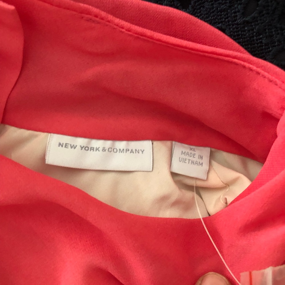 New NEW YORK AND COMPANY Sleeveless Dress, Pink Dress - Picture 8 of 16